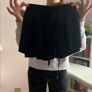 Elegant Black Women's Skorts